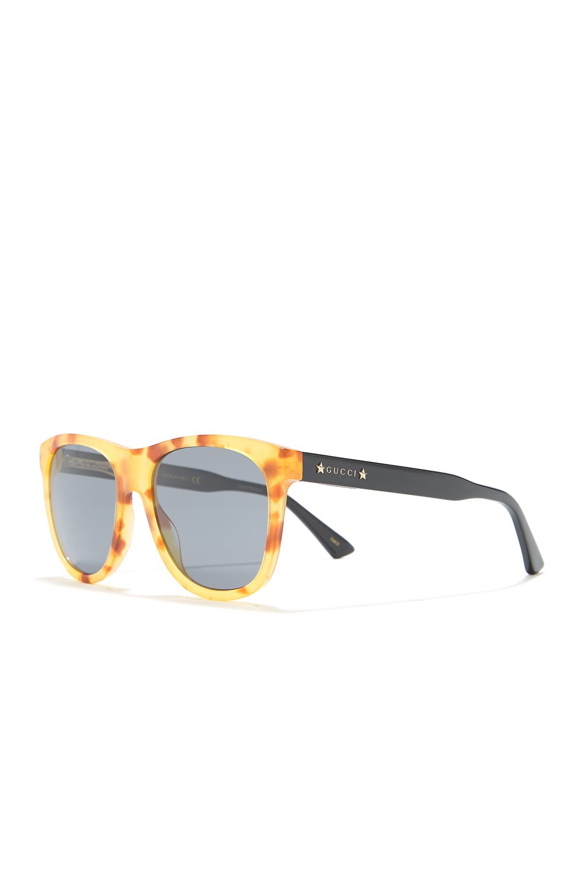 gucci 55mm square sunglasses