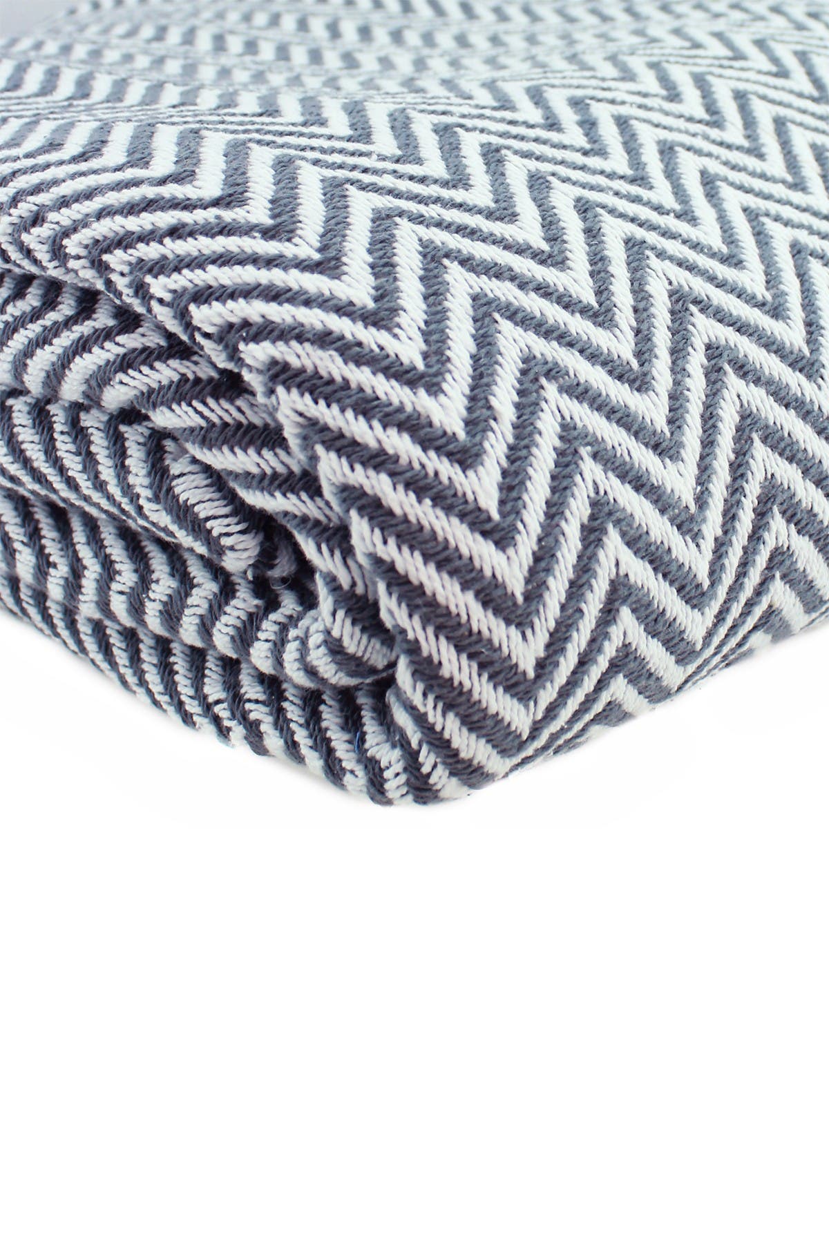 Melange Home Full/Queen Herringbone Blanket Nordstrom Rack
