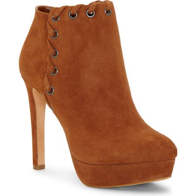 Jessica Simpson Reecie Platform Bootie- Brown