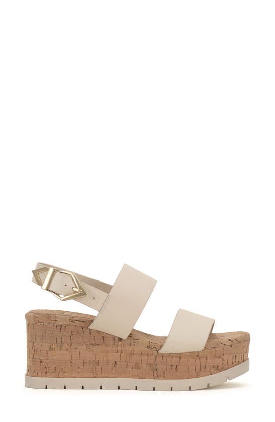 Vince Camuto Miapelle Platform Wedge Sandal In Natural | ModeSens