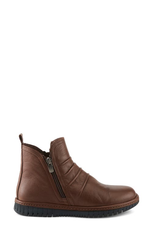 Spring Step Rosado Bootie In Brown