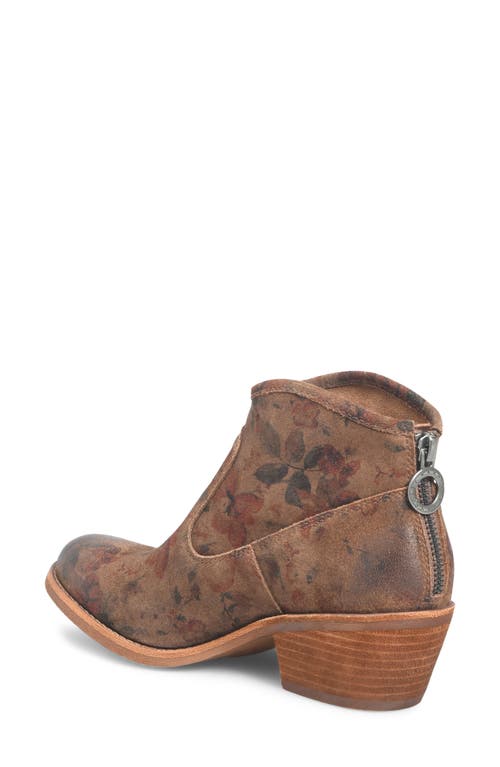 Shop Söfft Aisley Bootie In Brown Floral