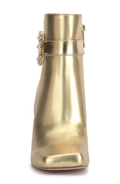 Jessica Simpson Luminna Bootie In Gold