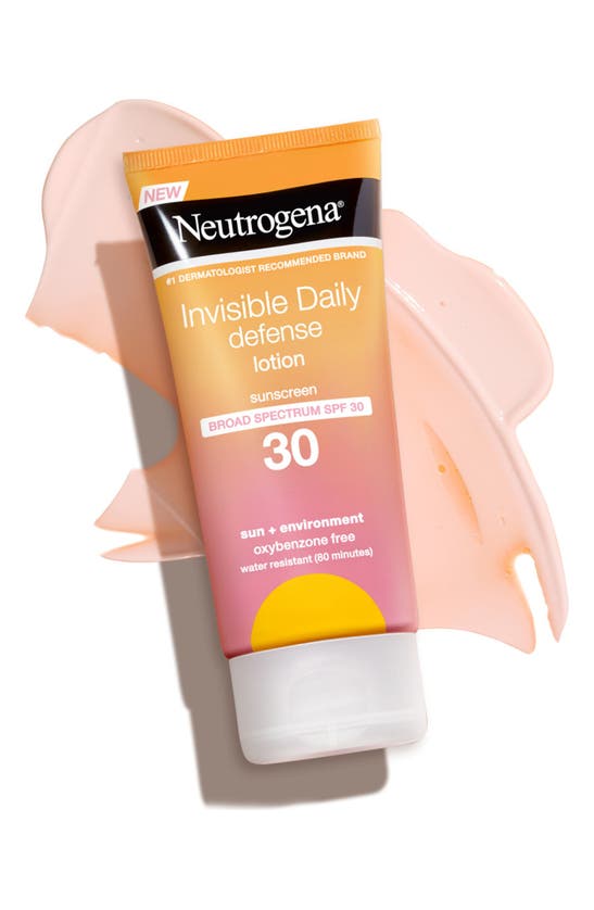Neutrogena® Invisible Daily Defense Spf 30 Sunscreen Lotion ModeSens