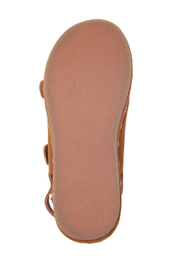 Shop Matisse Platform Sandal In Fawn Suede