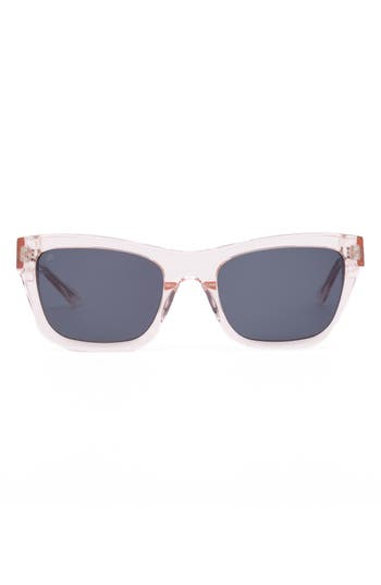 Shop Sito Shades Break Of Dawn 54mm Standard Square Sunglasses In Dew/mirror