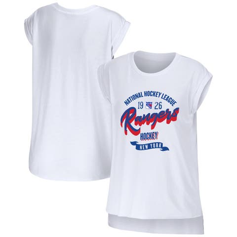 Women's Fanatics Branded Heathered Gray Las Vegas Raiders Throwing Down Scoop Neck 3/4-Sleeve T-Shirt