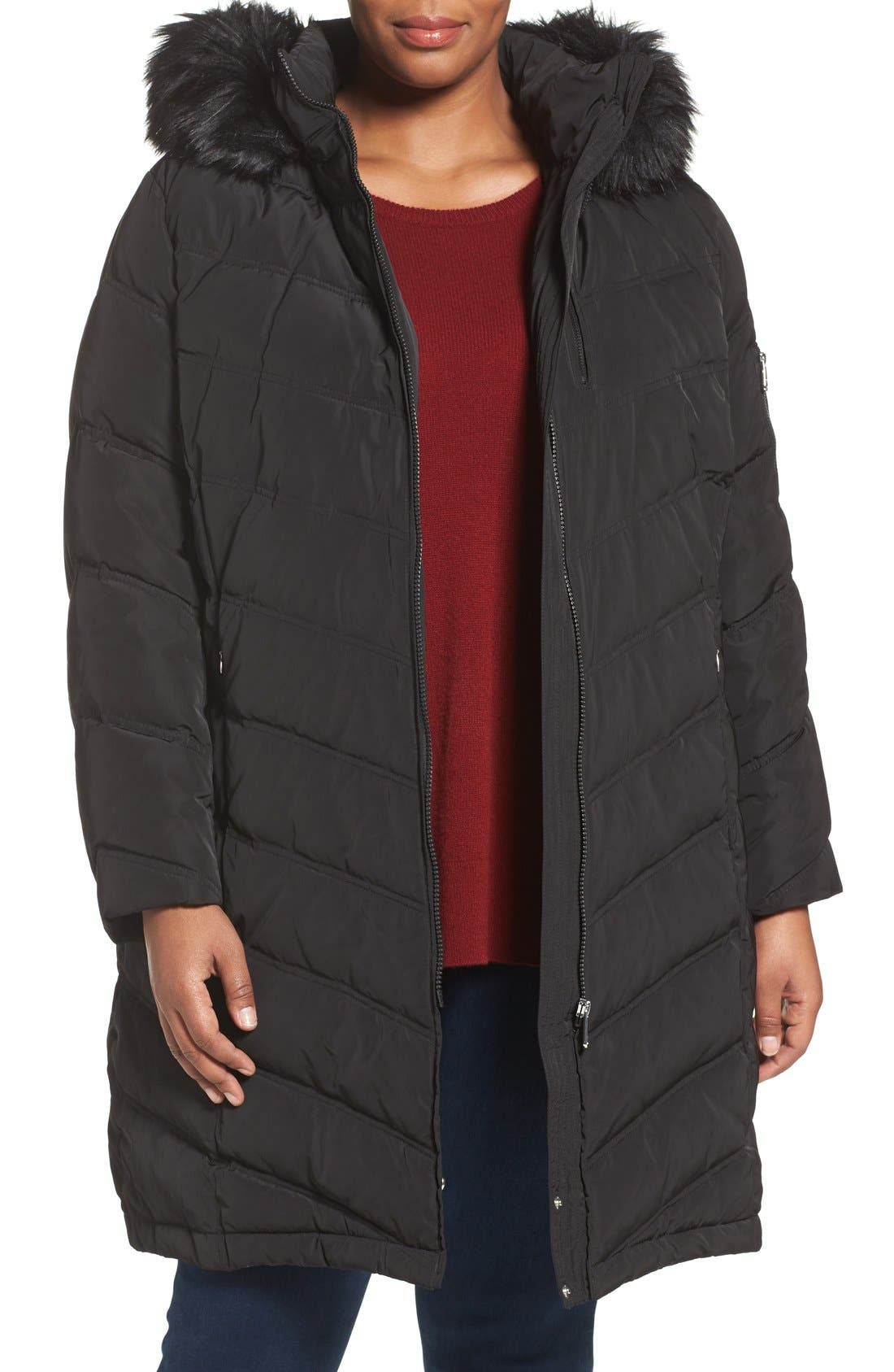 calvin klein plus size puffer jackets