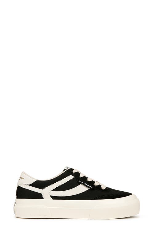 Shop Sam Edelman Simone Platform Sneaker In Black/sugar