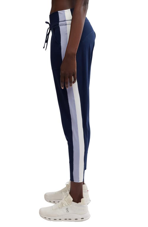 Shop Free People Never Better Joggers In Midnight Navy