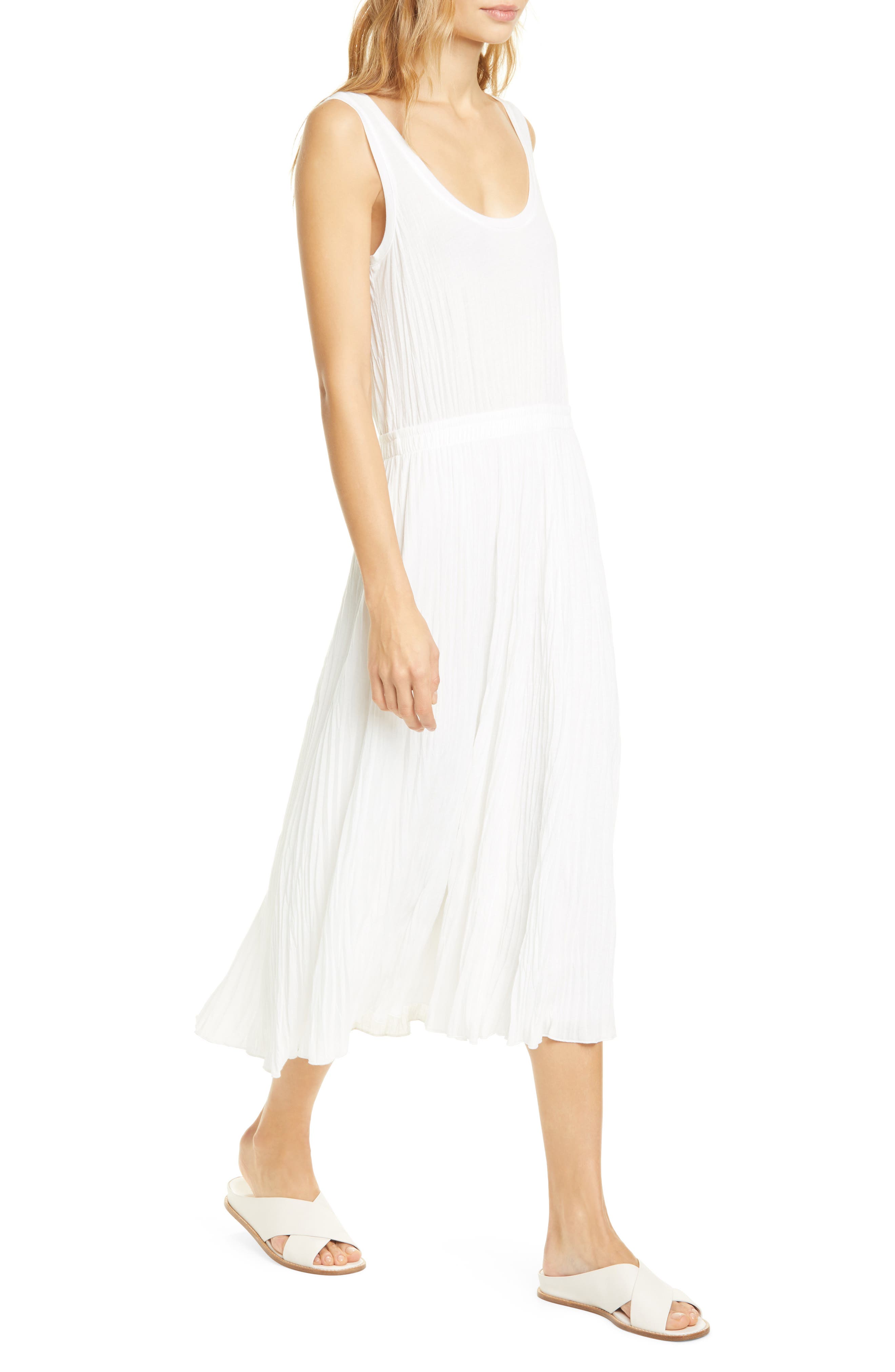 vince scoop neck tank dress