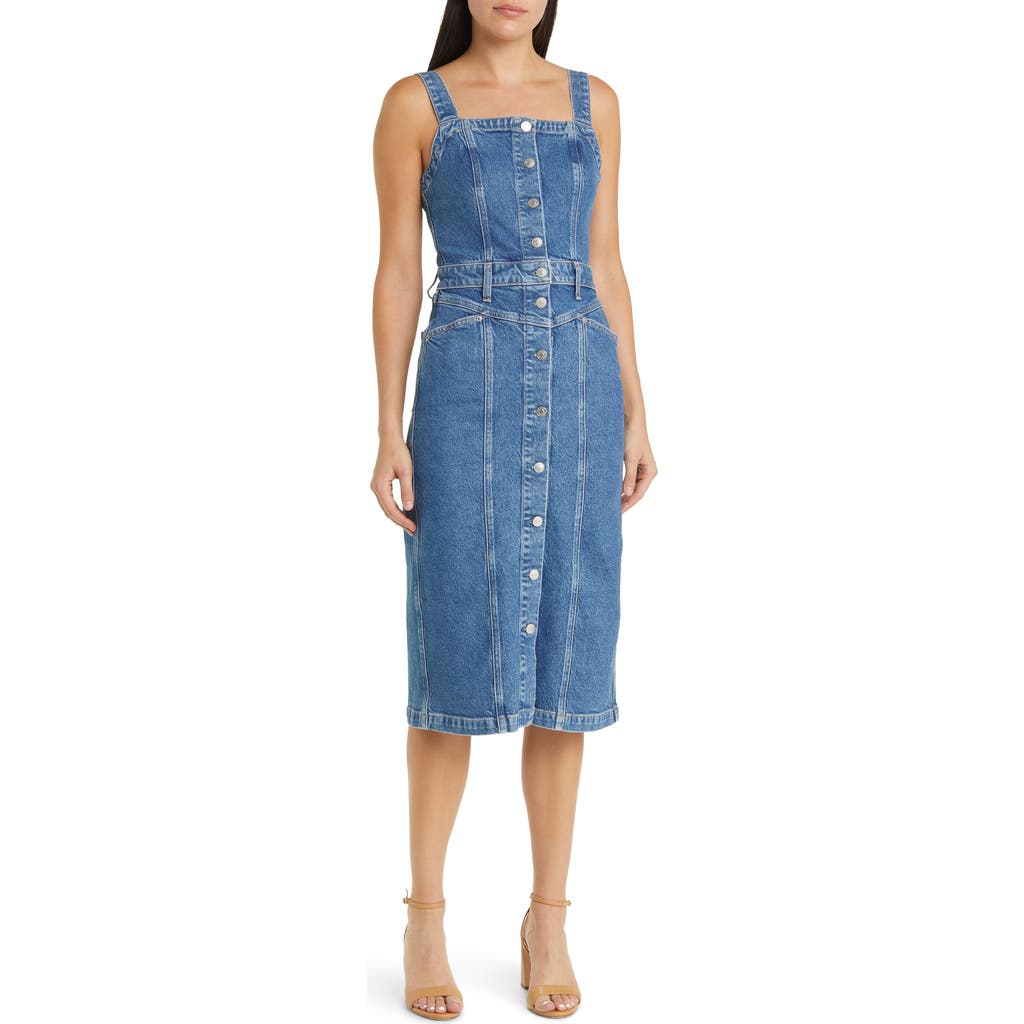 Rails Malibu Denim Midi Dress In Mazarine