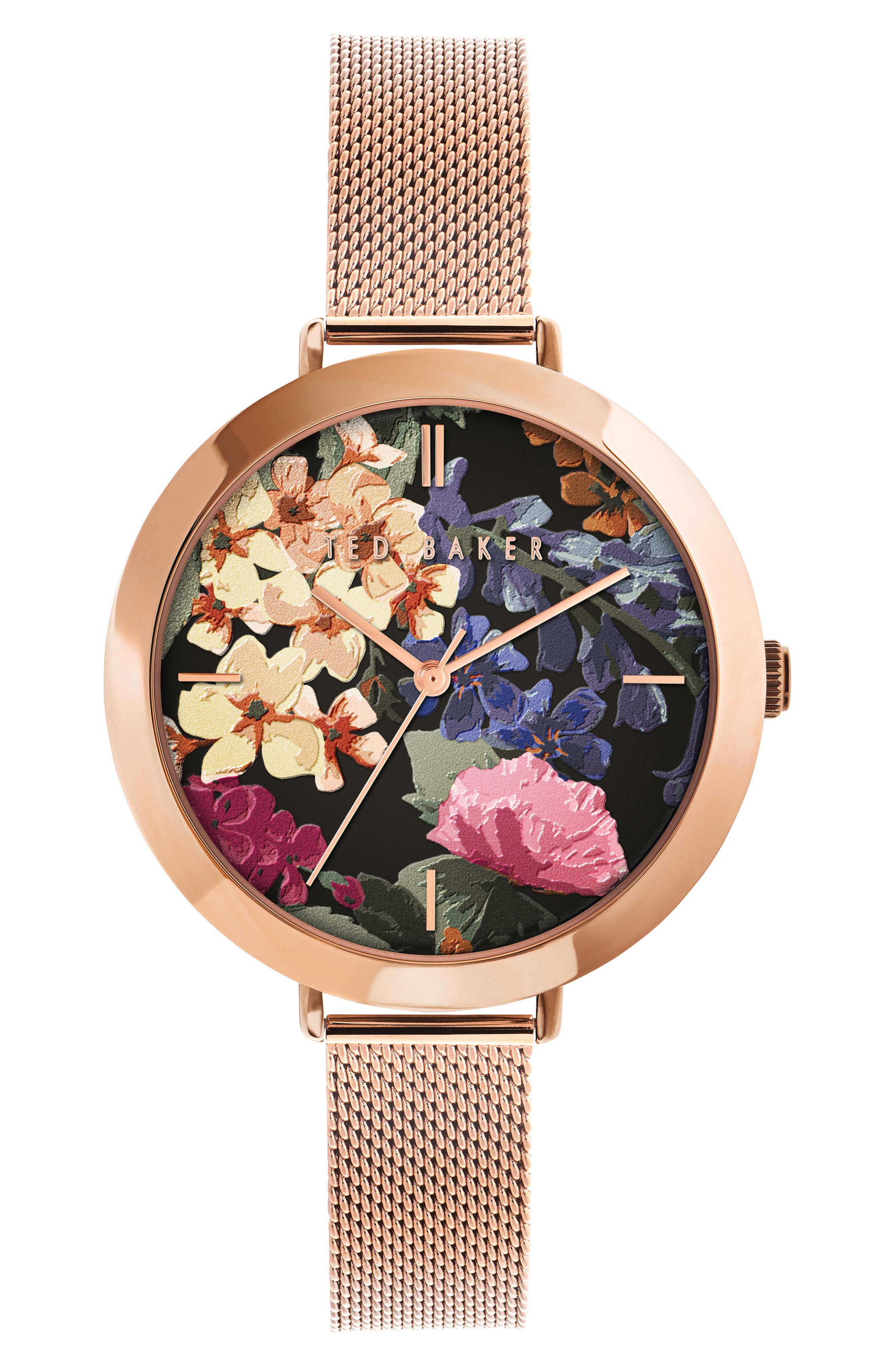 ted baker mesh strap watch