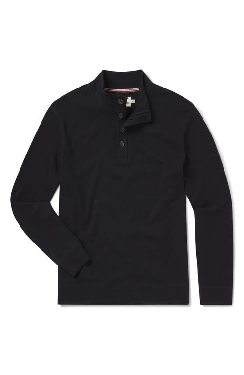 The Normal Brand Puremeso Mock Neck Top In Black
