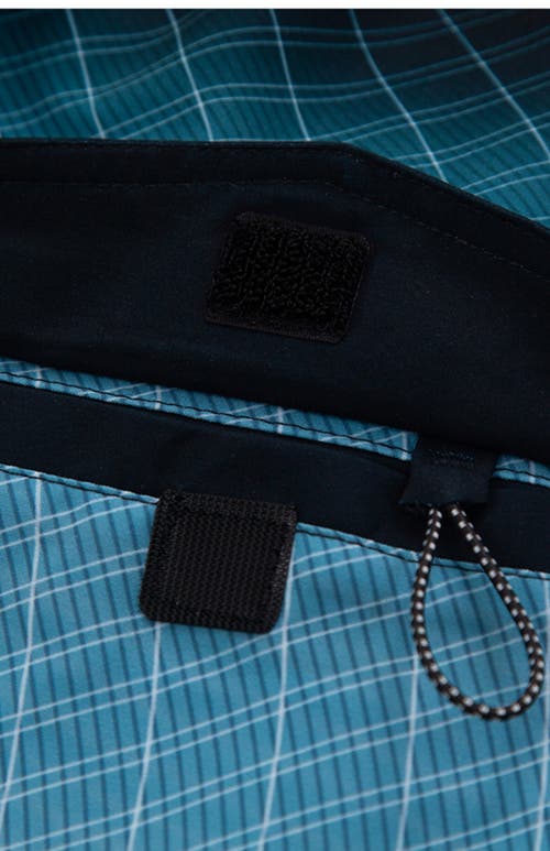 Rokka&rolla Quick-dry Swim Trunks With Elastic Waist In Midnight Gradient