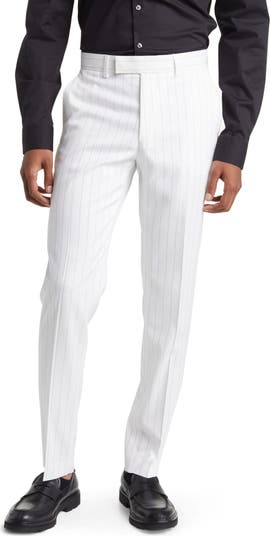 Topman Slim Fit Stripe Suit Trousers Nordstrom