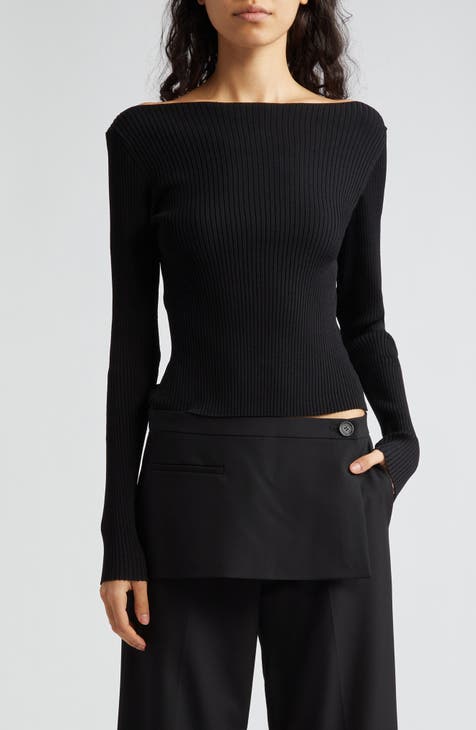 ASOS DESIGN Tall lounge super soft rib oversized hoodie with splits & legging  set in black