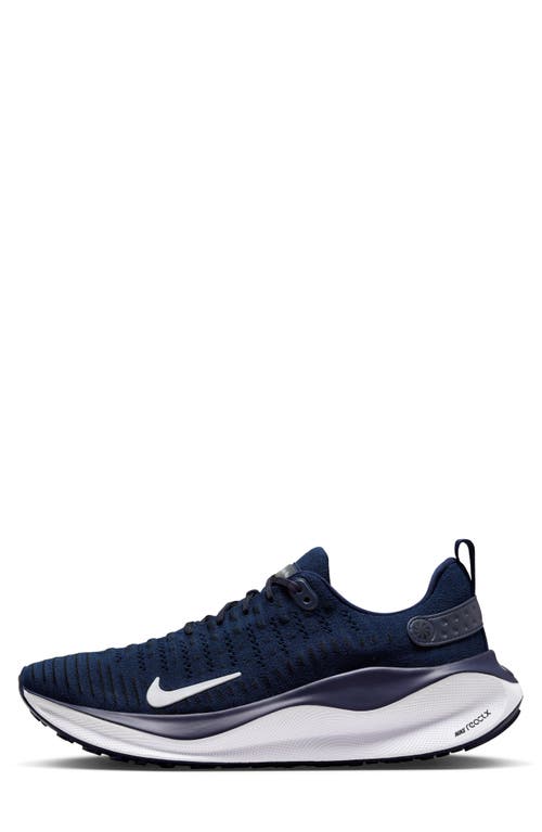 Shop Nike Infinityrn 4 Running Shoe In College Navy/platinum Tint