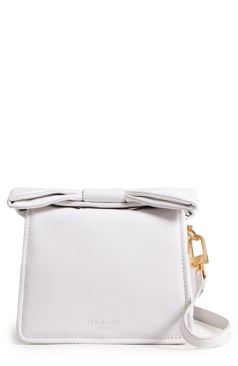 Ted Baker Womens Libily Cross Body Bags And Wallets White ONE SIZE: Handbags