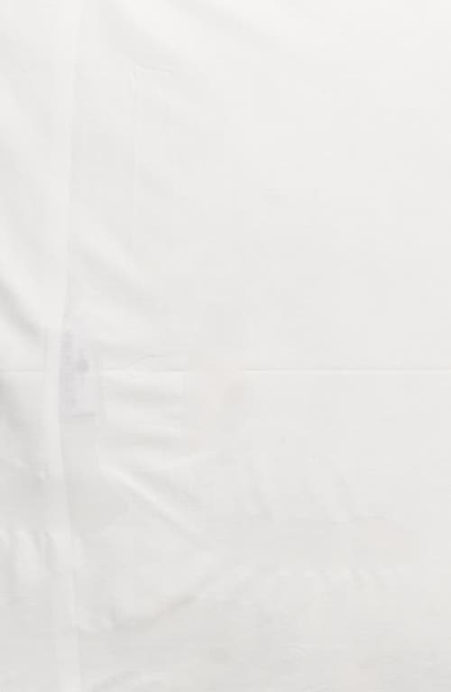 Sferra Casida Euro Sham In White/poolside