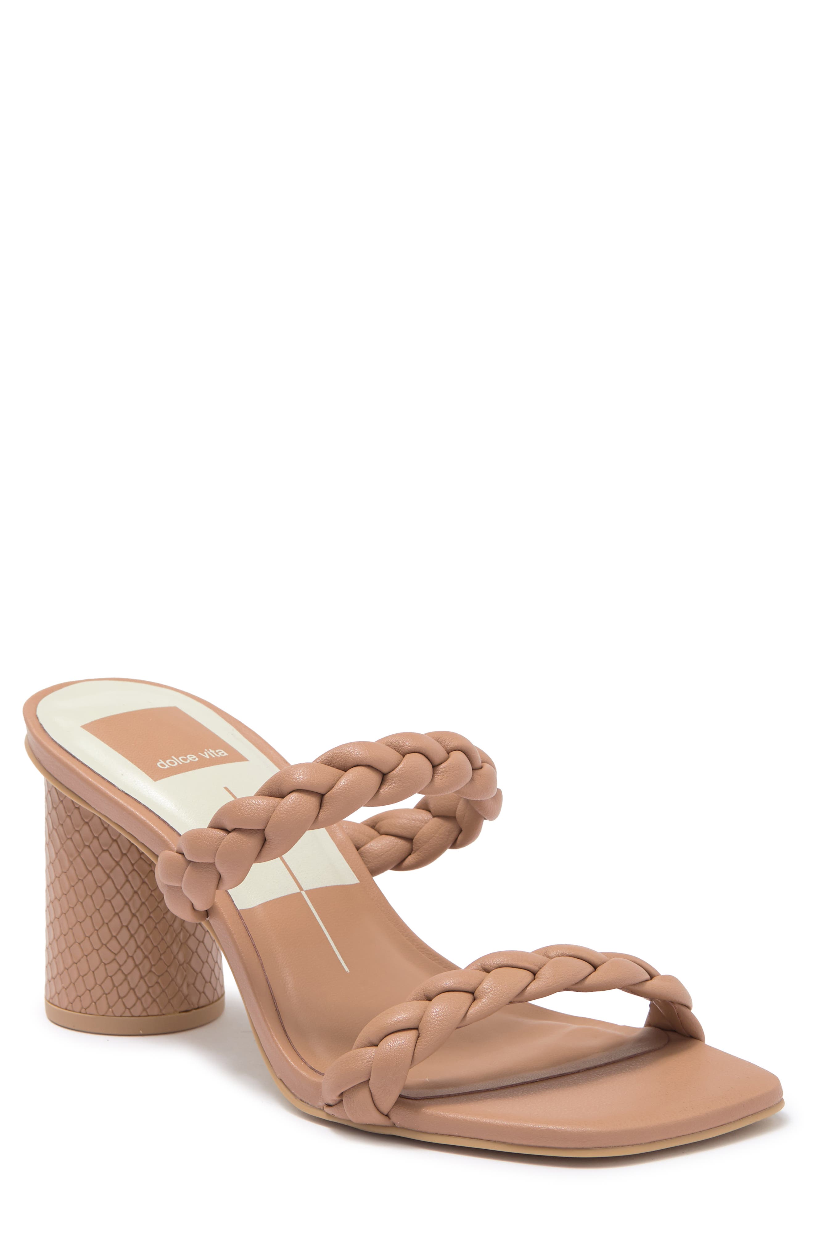 brown heel sandals womens