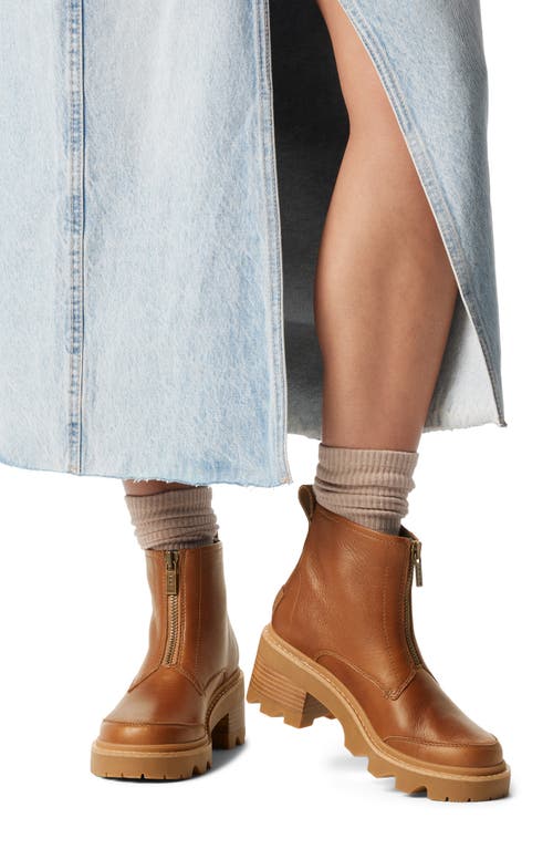 Sorel Joan Now Bootie In Velvet Tan/gum 2
