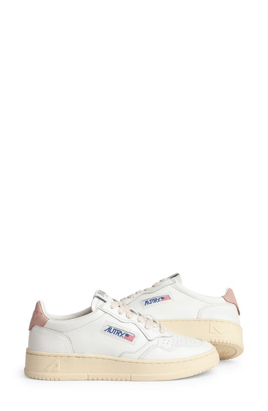 Autry Sneakers In White/pink