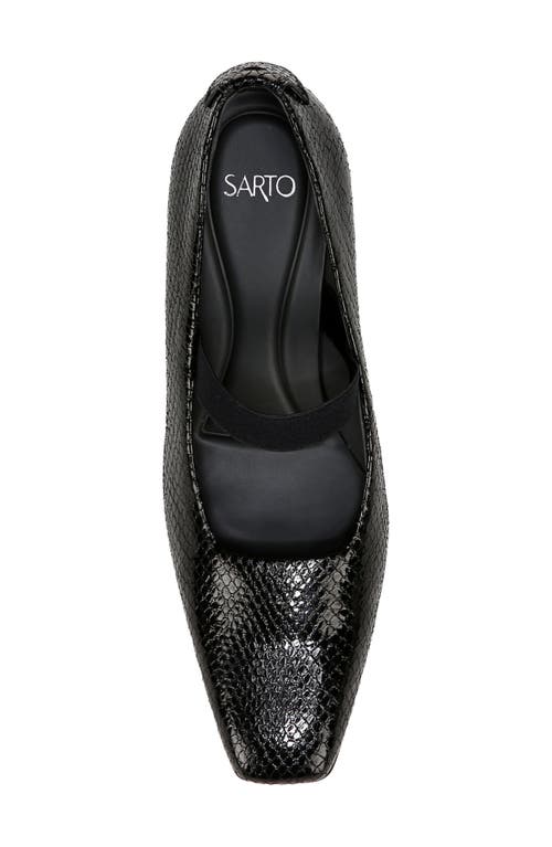 Shop Sarto By Franco Sarto Flexa Bria Square Toe Pump In Black