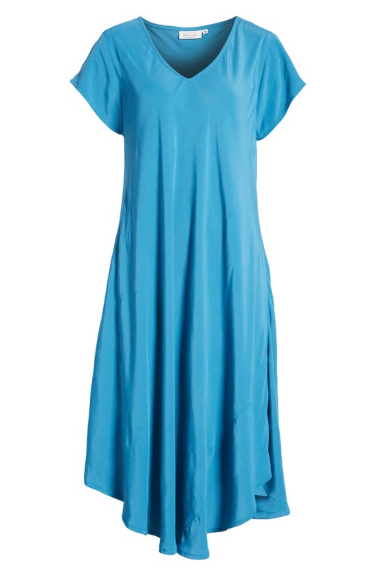 Masai Copenhagen Nebili V-neck Shift Dress In Celestial