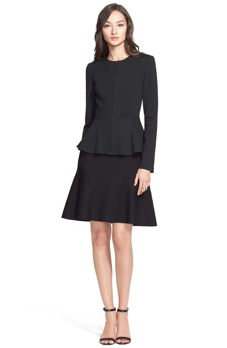 St. John Collection Flared Knit Skirt Nordstrom
