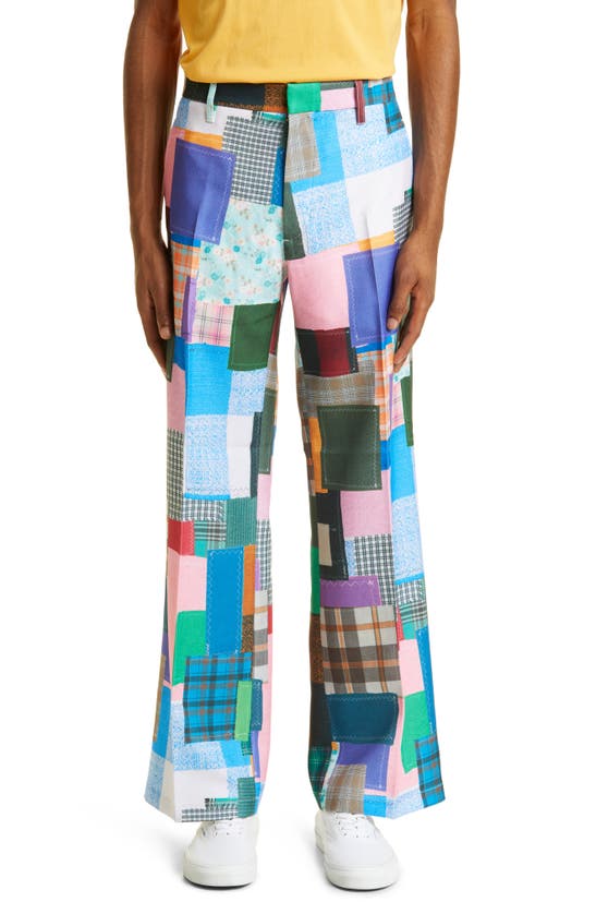 Stockholm Surfboard Club Sune Patchwork Trousers In Patchwork