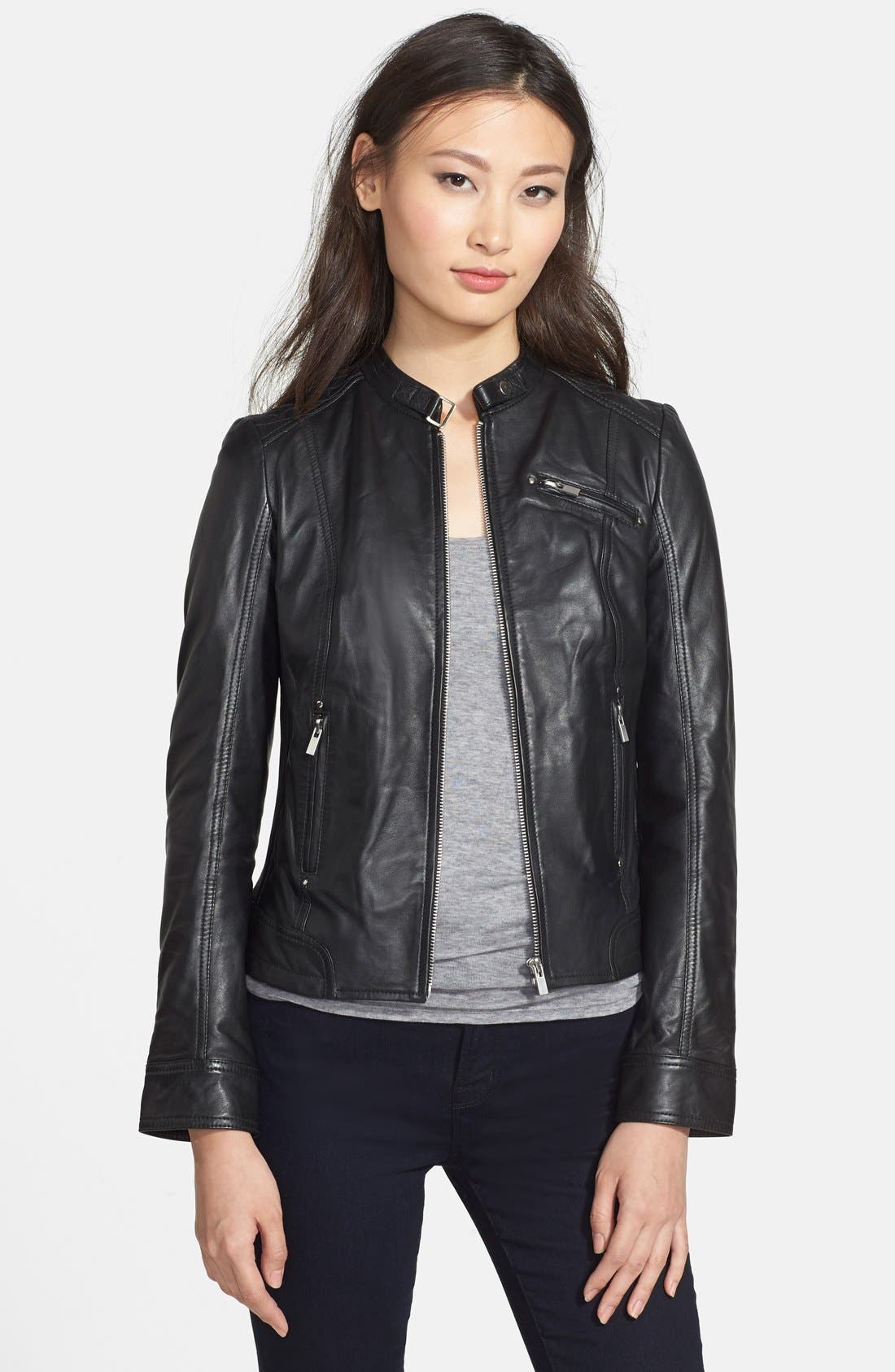 LaMarque Quilted Leather Jacket Nordstrom