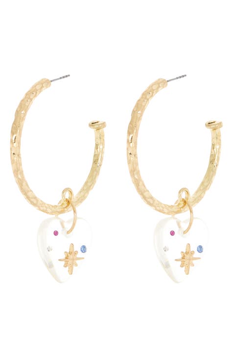 Louis Vuitton Inclusion Heart Earrings - Gold-Tone Metal Drop