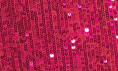 Alexia Admor Abbi Sequin Blazer In Hot Pink