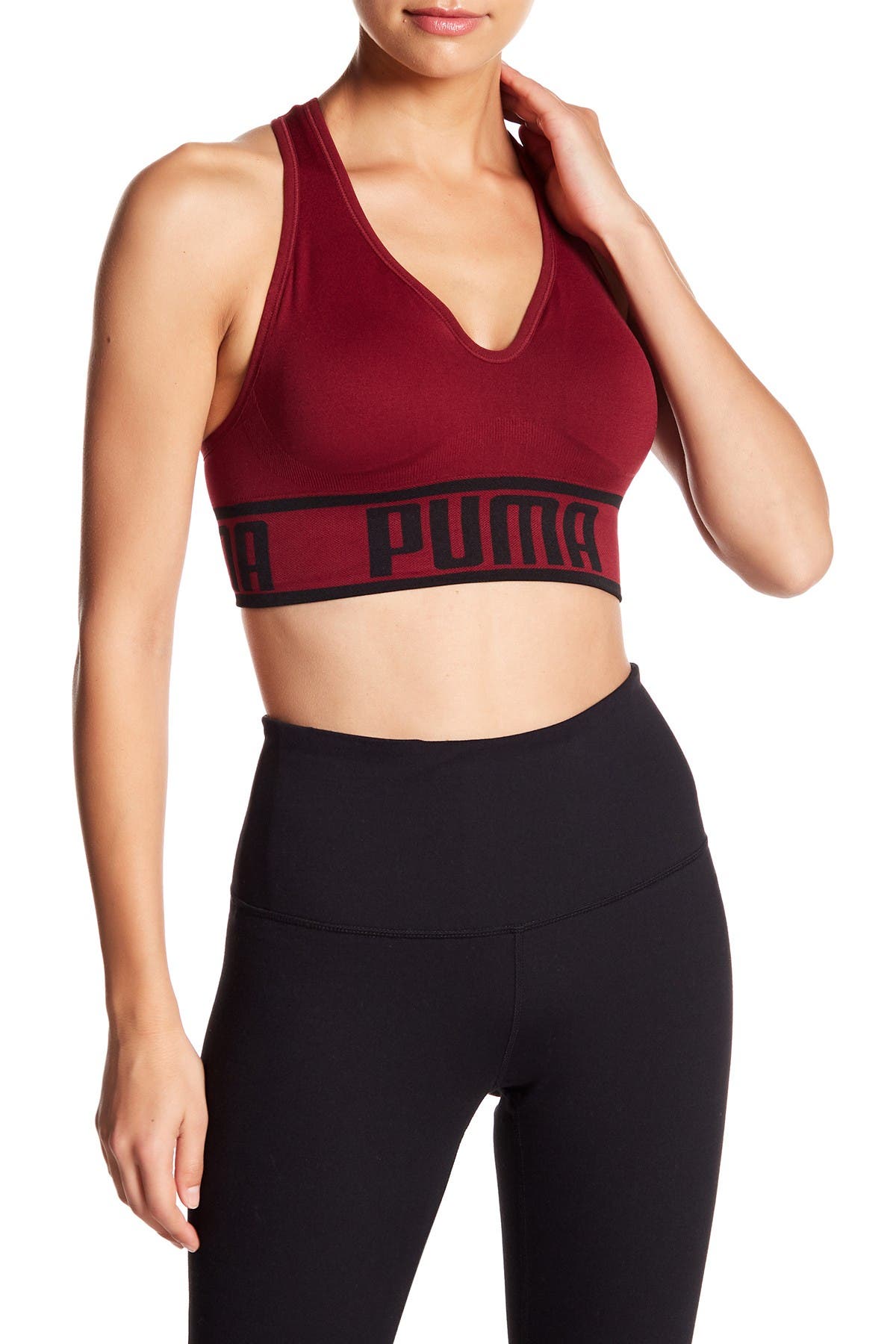 puma seamless apex sports bra