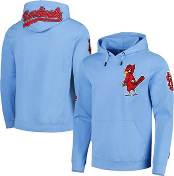 Men's Red/Navy St. Louis Cardinals Big & Tall Pullover Sweatshirt