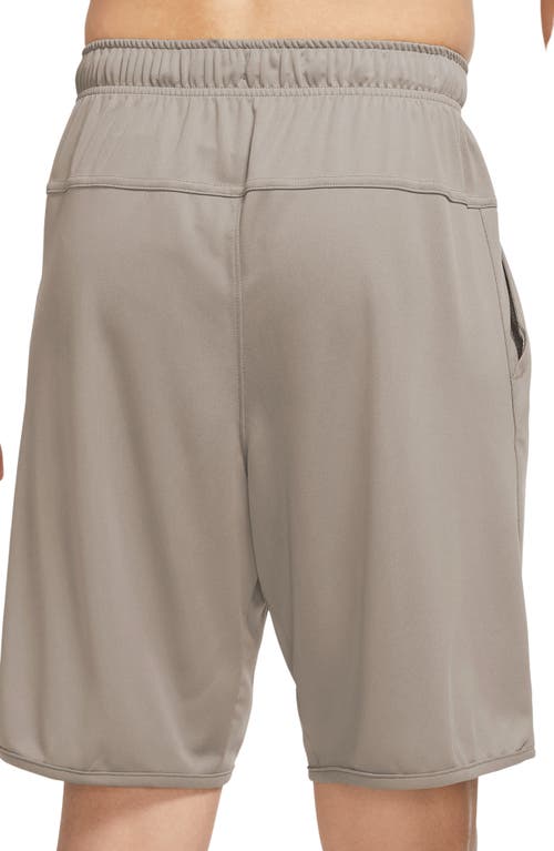 Shop Nike Dri-fit Totality Unlined Shorts In Khaki/black/khaki