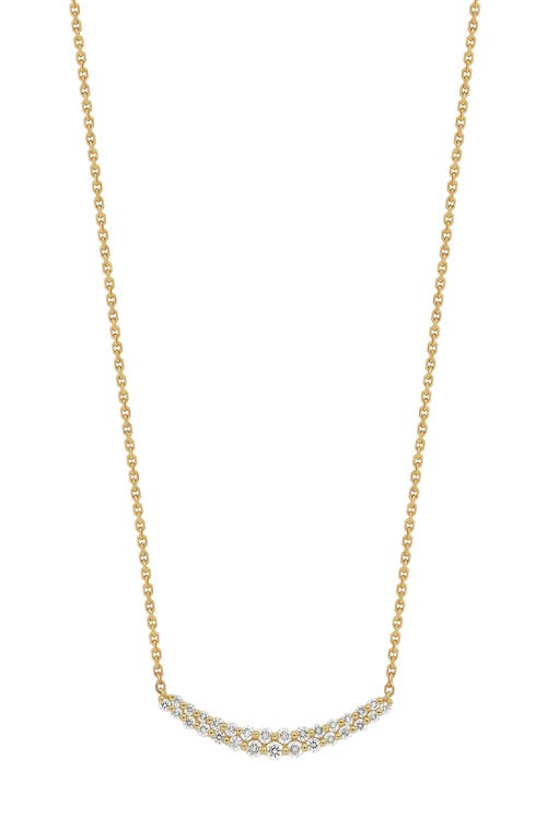 Bony Levy Liora Diamond Bar Pendant Necklace in 18K Yellow Gold at Nordstrom