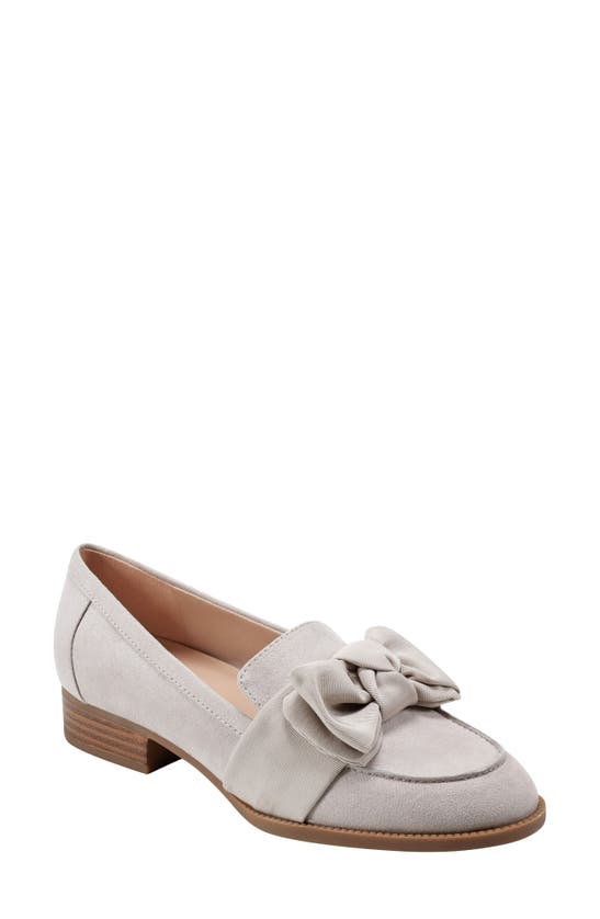 Shop Bandolino Bow Loafer In Light Natural