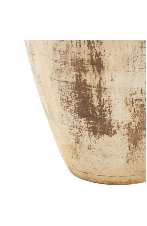 Ginger Birch Studio Brown Ceramic Vase In Brown