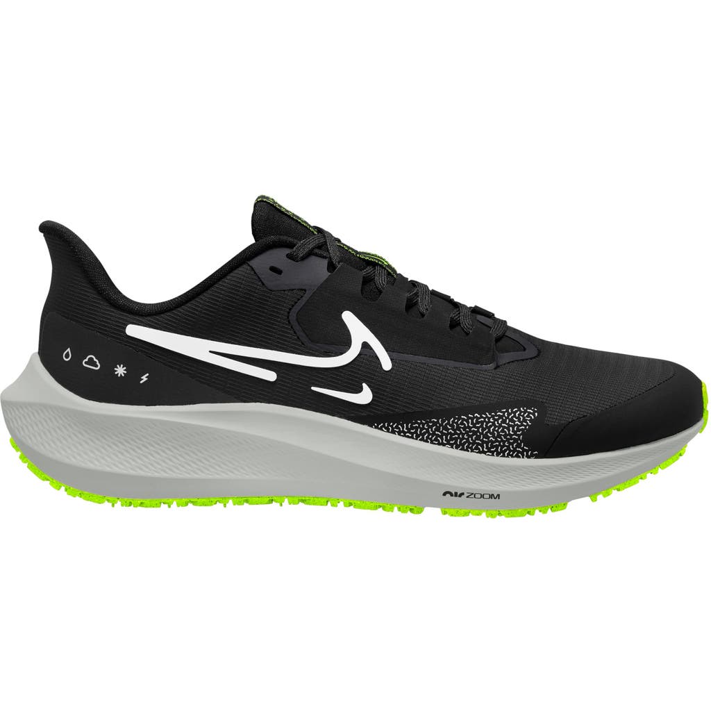Shop Nike Air Zoom Pegasus 39 Running Shoe In Black/white/dark Smoke Grey