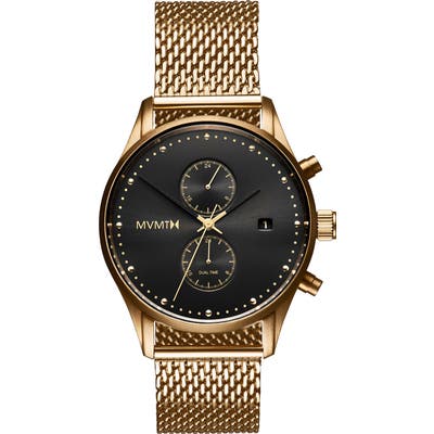Mvmt Voyager Chronograph Mesh Strap Watch, 42Mm