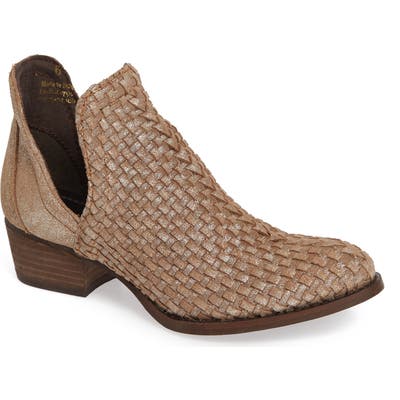 Very Volatile Bayview Woven Bootie- Beige