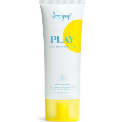 Supergoop! Play 100% Mineral Lotion Spf 50 Sunscreen, .4 oz