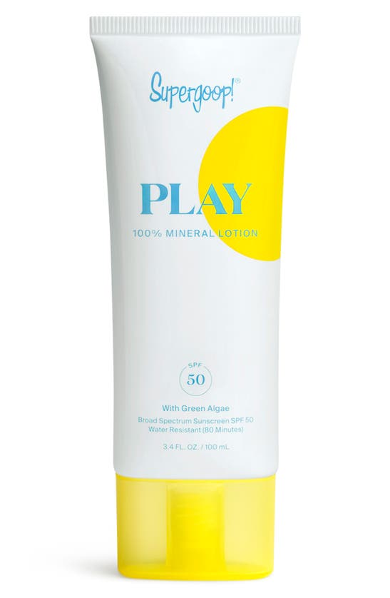 Supergoop ! Play 100% Mineral Lotion Spf 50 Sunscreen, 1 oz