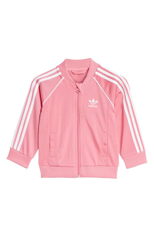 Shop Adidas Originals Adidas Adicolor Superstar Track Jacket & Joggers Set In Rose Tone