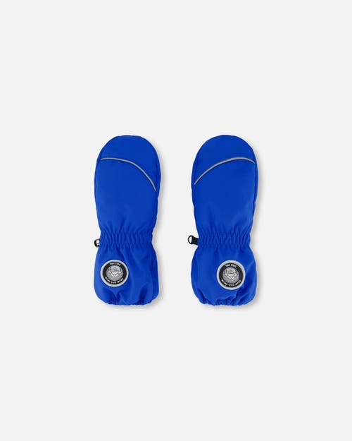 Shop Deux Par Deux Baby Boy's Solid Mittens Royal Blue In Princess Blue