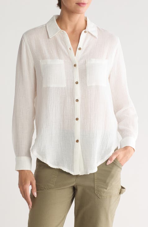 Reese Cotton Button-Up Shirt