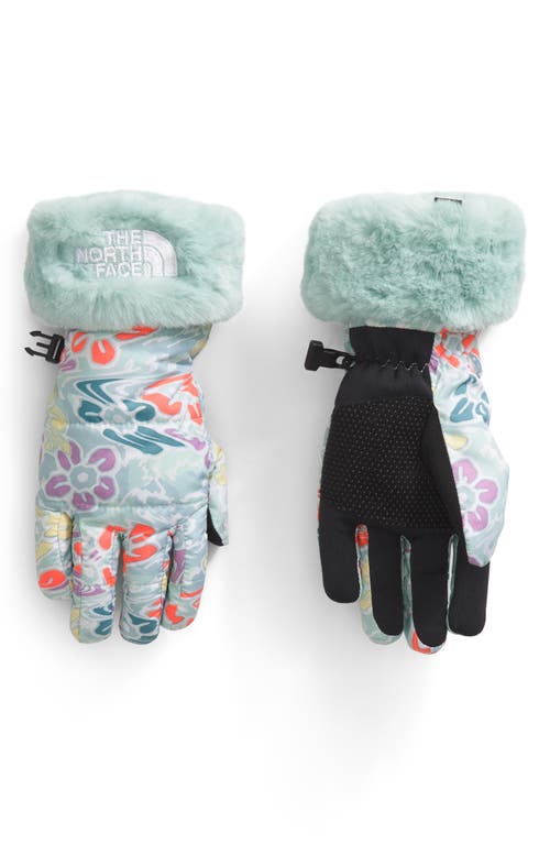 The North Face Kids' Mossbud Water Repellent Gloves In Multi