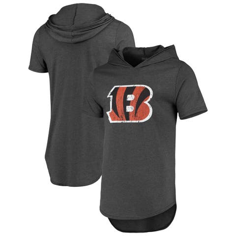 Men's Majestic Threads Joe Burrow Black Cincinnati Bengals Super